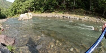 神流川の鮎釣り：今年初めての0匹坊主